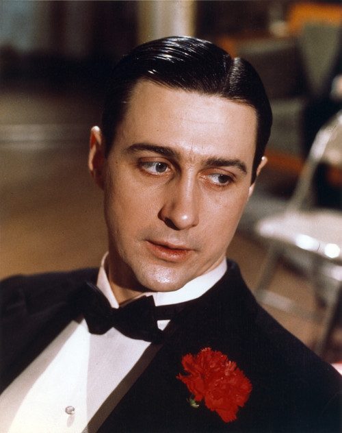David Dukes in Tuxedo with Flower Close Up Portrait Photo Print - Item # VARCEL696282