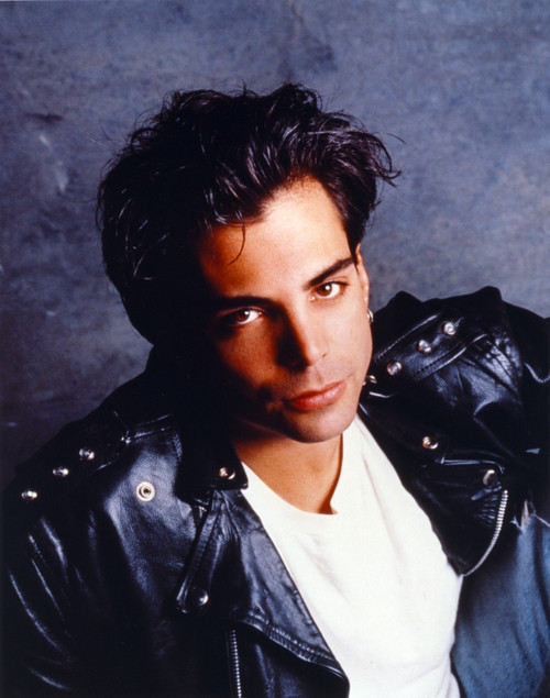Richard Grieco Portrait in Black Leather Jacket Photo Print - Item # VARCEL696348