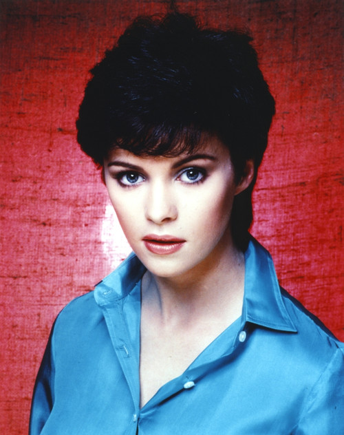 Sheena Easton wearing a Blue Long Sleeves in a Close Up Portrait Photo Print - Item # VARCEL696516