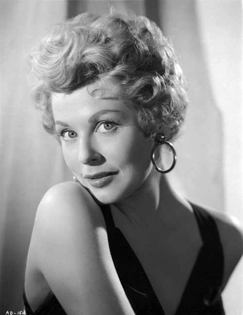 Portrait of Arlene Dahl with Hook Earrings Photo Print - Item # VARCEL696523