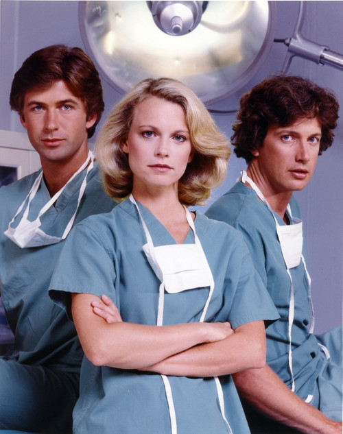 Shelley Hack Posed in Green Scrub Suit with Mask Photo Print - Item # VARCEL696525