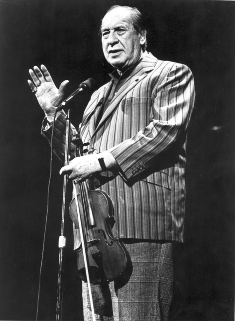Henny Youngman on stage Photo Print - Item # VARCEL696526