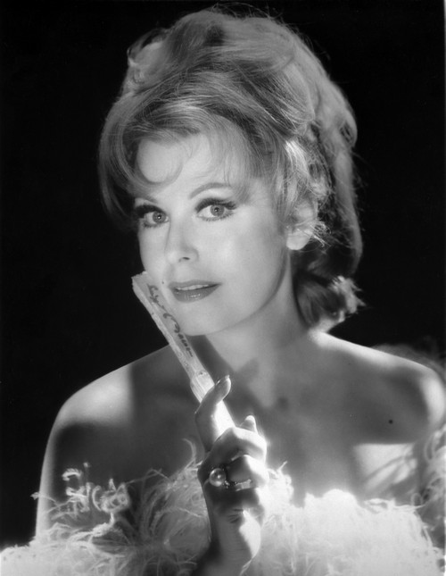 Portrait of Arlene Dahl posed in Black Background Photo Print - Item # VARCEL696554