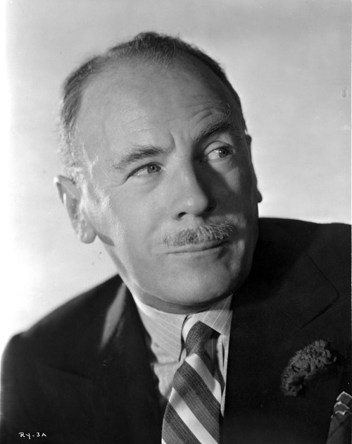 Roland Young Close Up Portrait Photo Print - Item # VARCEL696612