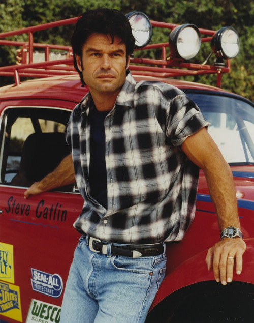 Harry Hamlin Posed in Black Sleeves Photo Print - Item # VARCEL696641