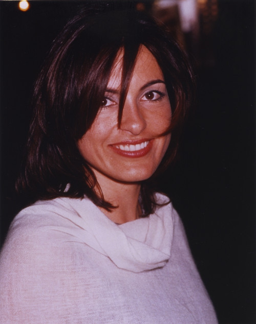 Mariska Hargitay Portrait in White Sweater Photo Print - Item # VARCEL696691