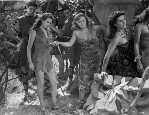 Denise Darcel Scene in Black and White Photo Print - Item # VARCEL696744
