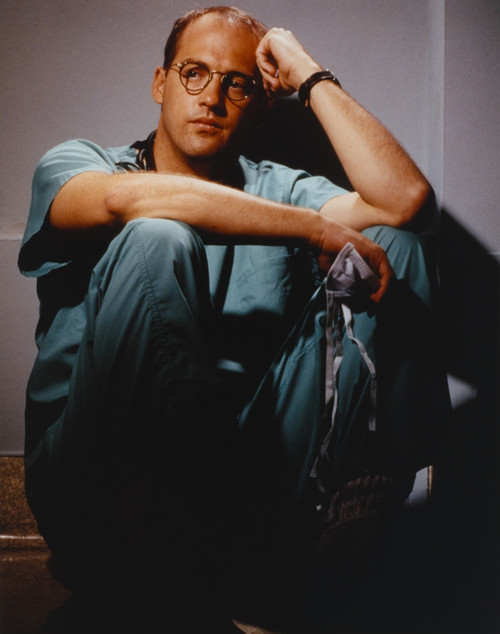 Anthony Edwards sitting Doctor Outfit Photo Print - Item # VARCEL696850