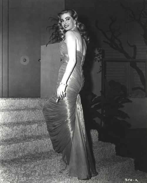 Anita Ekberg sitting in Classic Photo Print - Item # VARCEL696877
