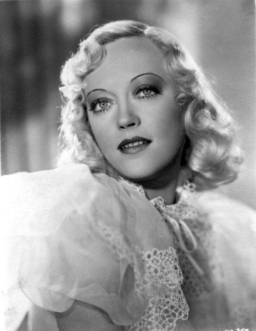 Marion Davies in White Blouse Close Up Portrait Photo Print - Item # VARCEL696907