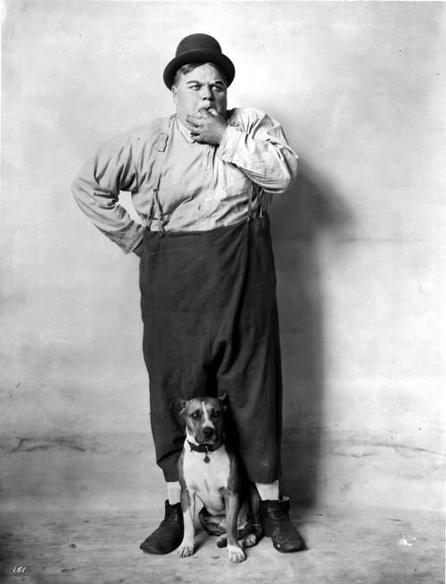 Fatty Arbuckle whistling Photo Print - Item # VARCEL696909
