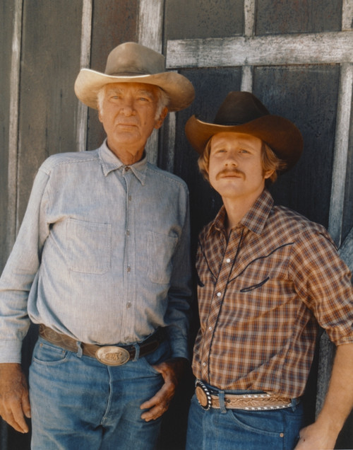 Buddy Ebsen standing in Long Sleeves with Hat Photo Print - Item # VARCEL697062