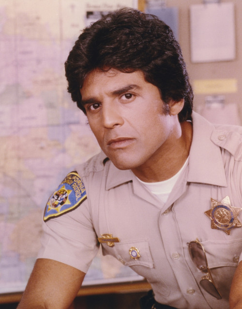 Erik Estrada Posed in Police Uniform Photo Print - Item # VARCEL697094