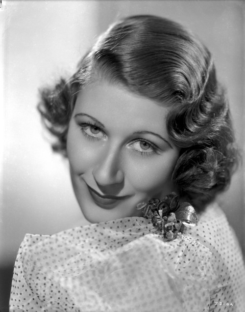 Joan Davis wearing a Polka Dot Dress Photo Print - Item # VARCEL697079