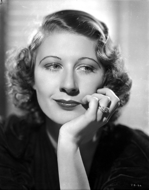 A portrait of Joan Davis Photo Print - Item # VARCEL697107