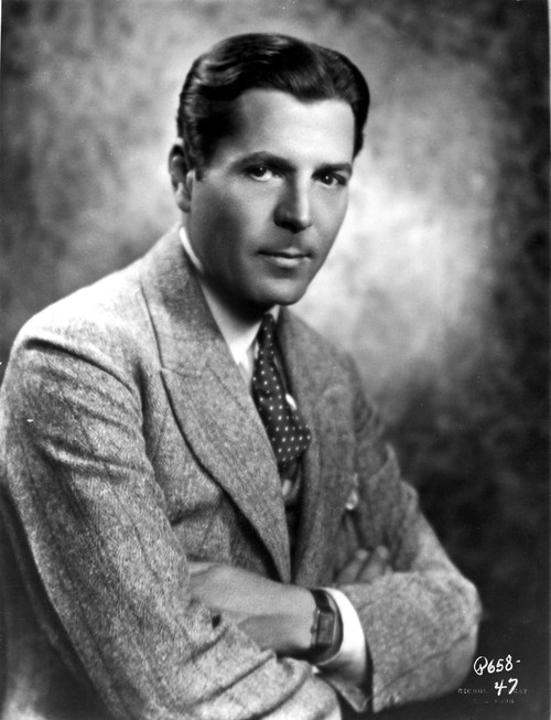 Warner Baxter Posed in Suit Photo Print - Item # VARCEL697142