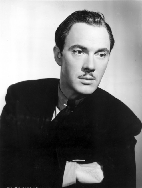 John Beal Posed in Black Suit Photo Print - Item # VARCEL697153