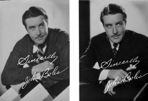A signed portrait of Monte Blue Photo Print - Item # VARCEL697333