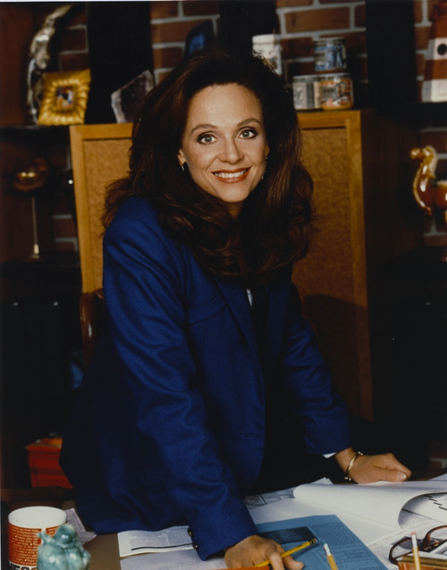 Valerie Harper Posed in Blue Suit Photo Print - Item # VARCEL697338