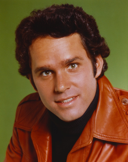 Gregory Harrison wearing Brown Leather Jacket Portrait Photo Print - Item # VARCEL697380