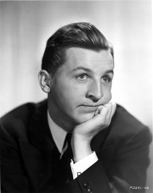Eddie Bracken Leaning Chin on Hand in Black Suit Photo Print - Item # VARCEL697441