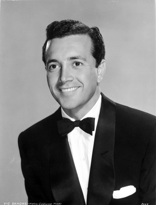 Vic Damone Posed in Black Suit Photo Print - Item # VARCEL697598