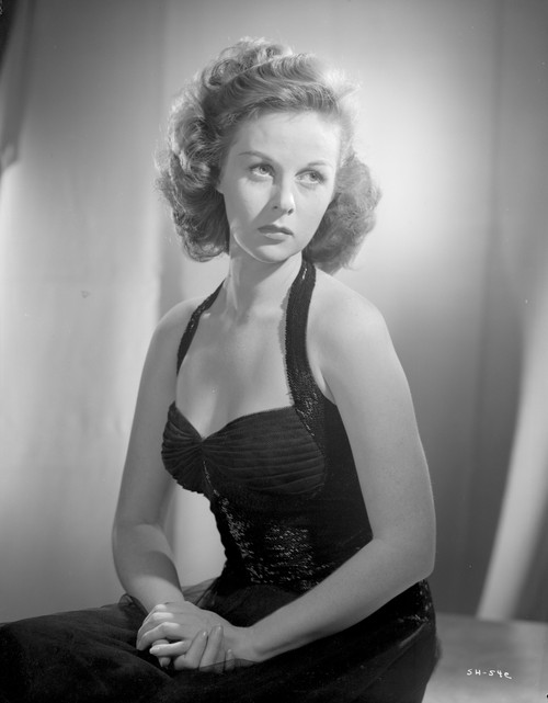 Susan Hayward wearing a Black Halter Dress Photo Print - Item # VARCEL697605