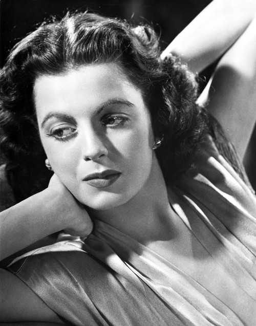 A portrait of Faith Domergue Photo Print - Item # VARCEL697663