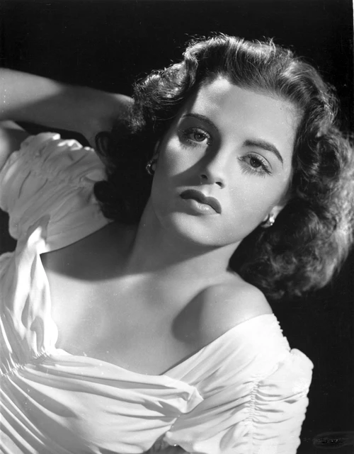 A portrait of Faith Domergue Photo Print - Item # VARCEL697666