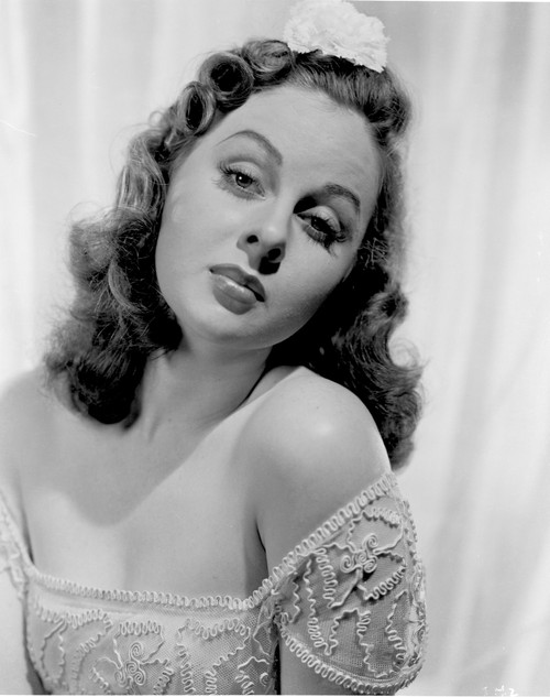 Susan Hayward wearing a Beaded Dress Photo Print - Item # VARCEL697699