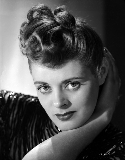 Carol Donell wearing a Dress and Face Leaning on Arm Photo Print - Item # VARCEL697719