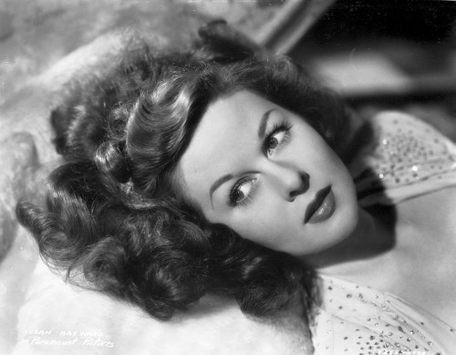 Susan Hayward Lying in Beaded Dress Photo Print - Item # VARCEL697797