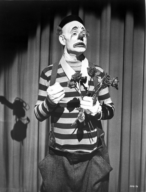 Emmett Kelly as a clown Photo Print - Item # VARCEL697828