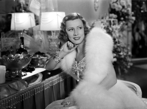 A portrait of Irene Dunne Photo Print - Item # VARCEL697982