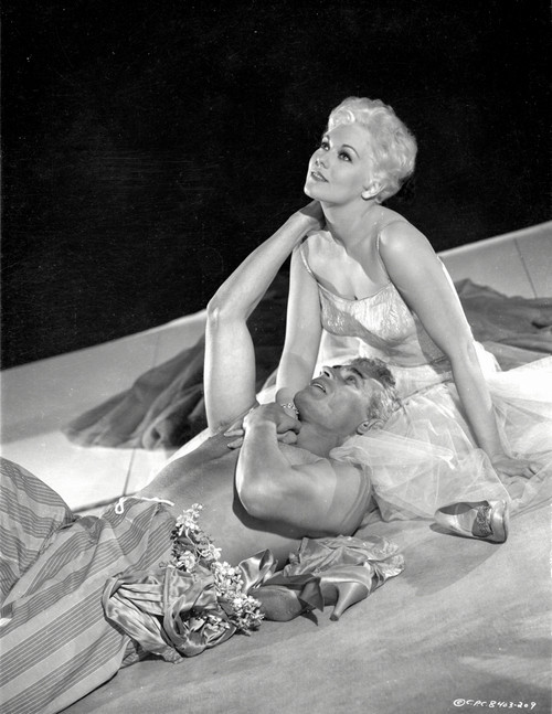 Jeanne Eagles Posed in White Strap Dress Photo Print - Item # VARCEL698008