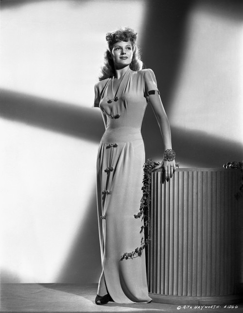 Rita Hayworth Posed in a Fit Gown Photo Print - Item # VARCEL698034