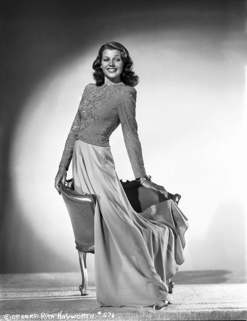 Rita Hayworth Posed in a Beautiful Blouse Photo Print - Item # VARCEL698036