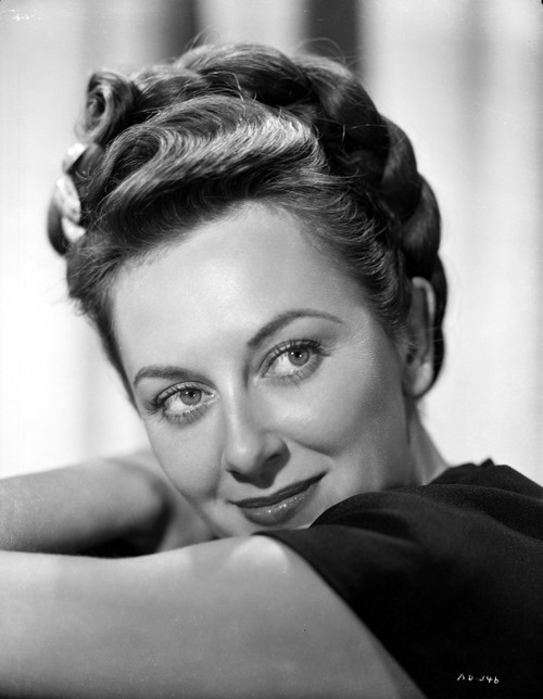 Ann Dvorak on a Dark Top Portrait Photo Print - Item # VARCEL698067