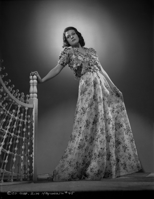 Rita Hayworth Posed in a Gown Photo Print - Item # VARCEL698048
