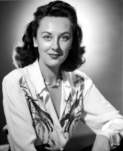 Ann Dvorak on a Light Long Sleeve Top Portrait Photo Print - Item # VARCEL698076
