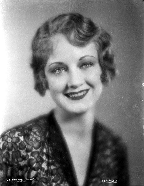 Josephine Dunn on an Embroidered Top and smiling Portrait Photo Print - Item # VARCEL698082