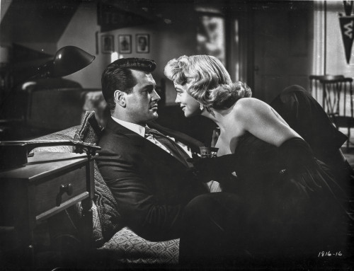 Written On The Wind Couple Kissing Scene Photo Print - Item # VARCEL698115