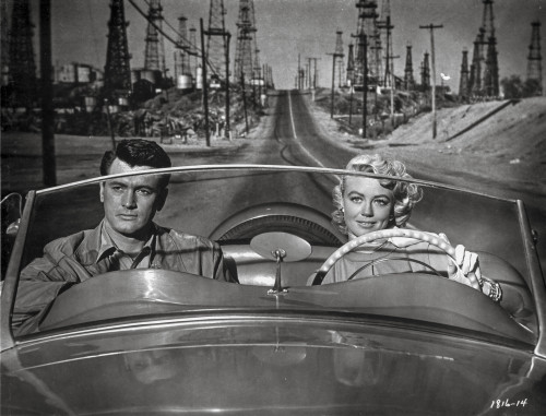 Written On The Wind Couple Riding in Car Photo Print - Item # VARCEL698112