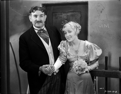 Ruth Etting on Silk Gown with Boquet of Flowers Portrait Photo Print - Item # VARCEL698143