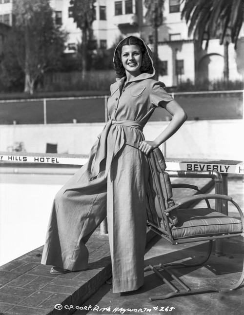 Rita Hayworth Posed with a Hoody Photo Print - Item # VARCEL698153