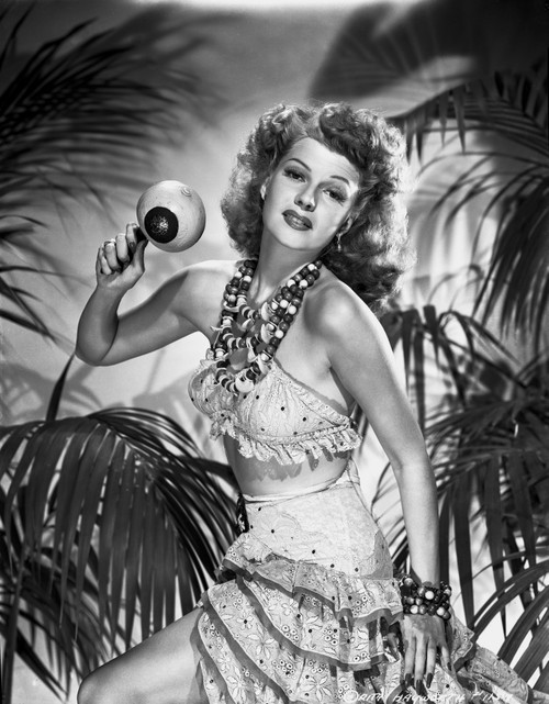 Rita Hayworth Dancing with a Maracas Photo Print - Item # VARCEL698175