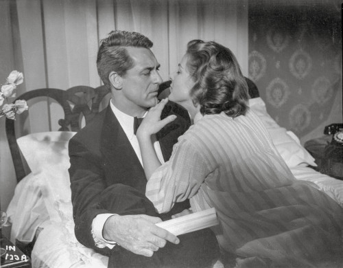Indiscreet Man and Lady on Bed Photo Print - Item # VARCEL698252