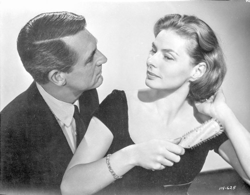 Indiscreet Lady Combing Her Hair with a Man in Suit Photo Print - Item # VARCEL698255