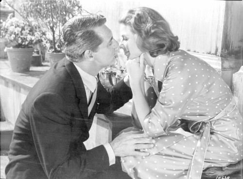 Indiscreet Lady in Polka Dotted Dress with a Man Photo Print - Item # VARCEL698261