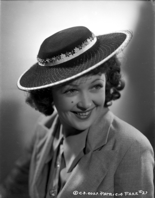 Pat Farr on Blazer and Hat smiling Portrait Photo Print - Item # VARCEL698287